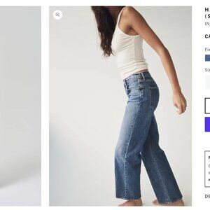 LIKE NEW NO TAG  AGOLDE Vintage High-Rise Jeans – Size 25